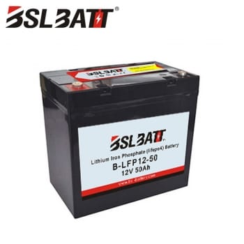 Batterie Lithium LiFePO4 12V 50Ah, série UBL