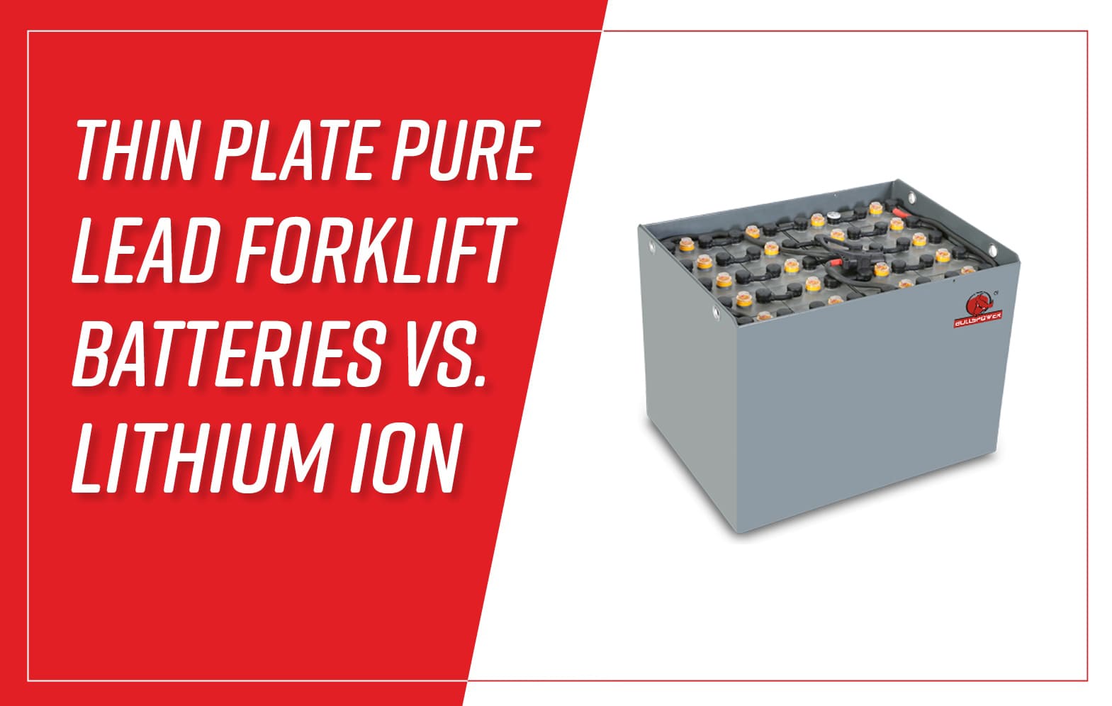 Lead-acid forklift batteries