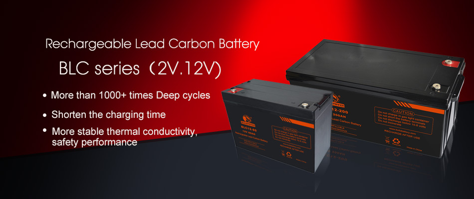 Rechargeable lead carbon battery