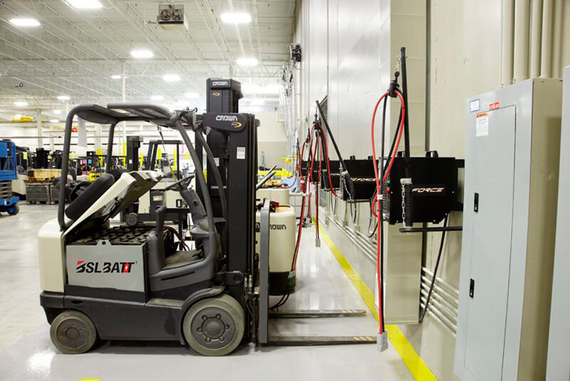 forklift battery Life