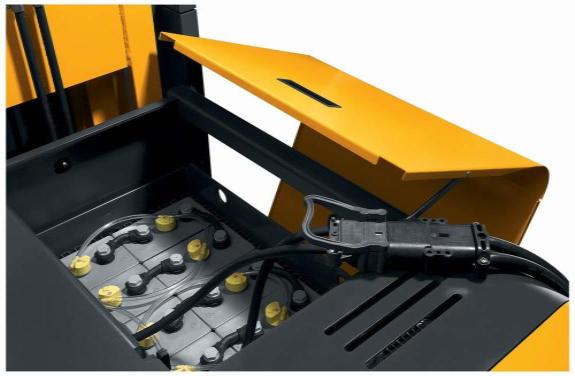 forklift battery changer