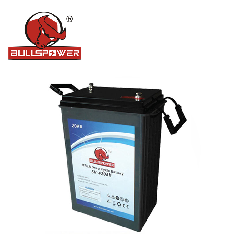 6V 420Ah Deep Cycle Golf Car Battery