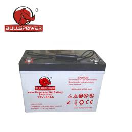 12V 80Ah Gel Battery For Backup Power